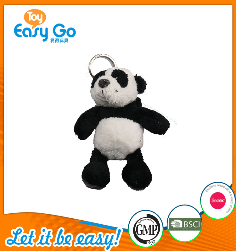 high quality customized production white and black panda key